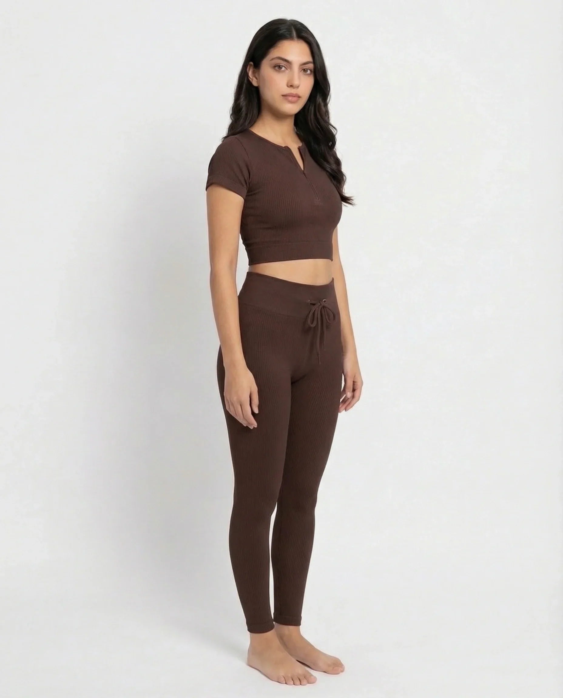 Activewear Set - Zen Fit - Brown